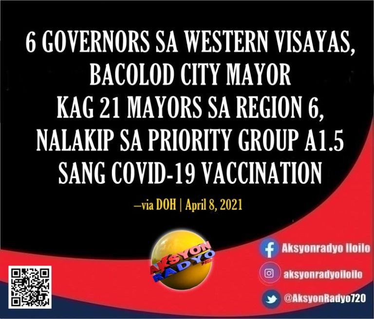 6 governors, 22 mayors sa Western Visayas, ginlakip sang ...