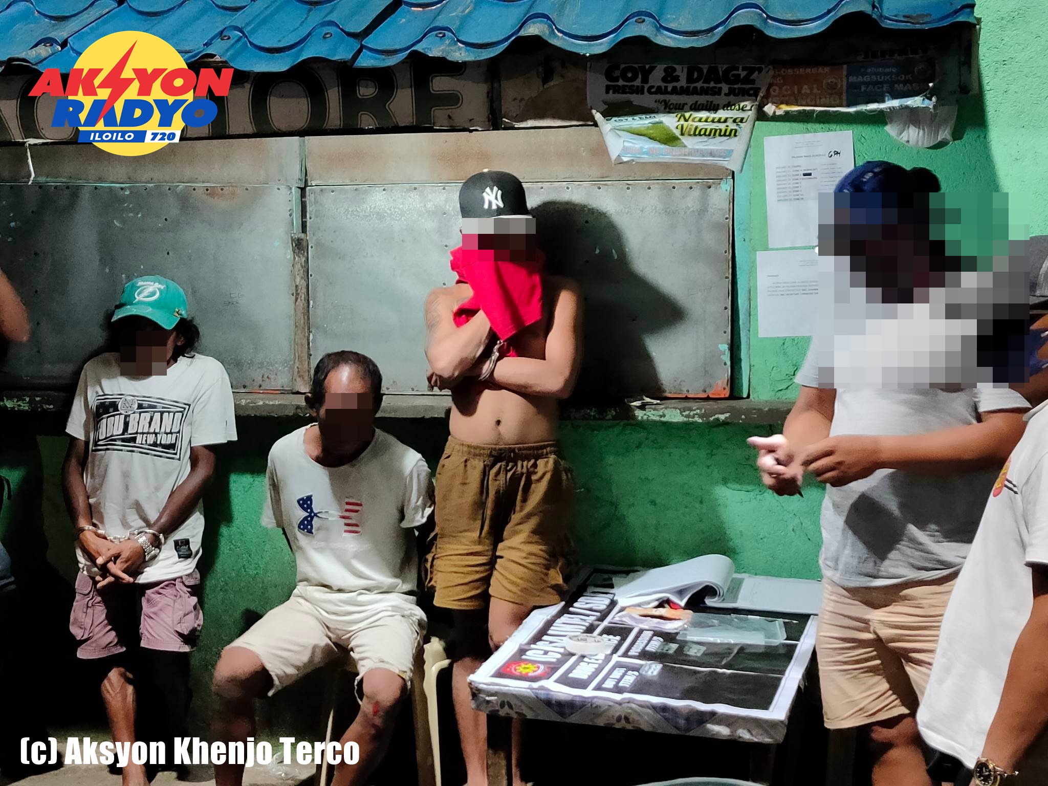 Amay, iya bata kag utod dakup sa drug buy bust operation sa Boulevard, Molo