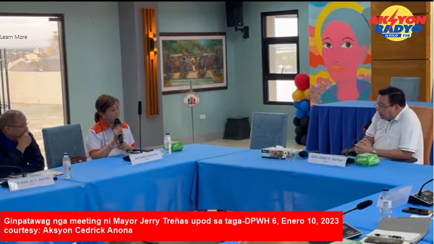 Iloilo City Mayor Jerry Treñas nagpamahog nga ideklarar nga ‘persona non grata’ si DPWH Sec. Manuel Bonoan kun indi makahatag sang update sa Ungka flyover