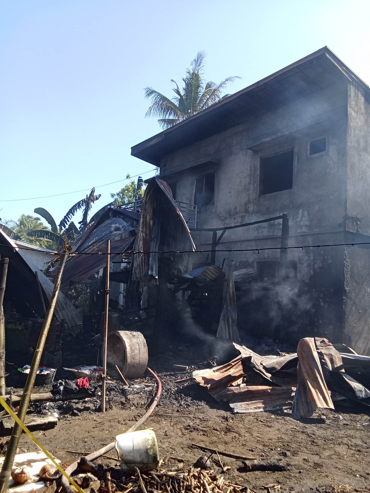 Bedridden nga senior citizen patay sa sunog sa Oton