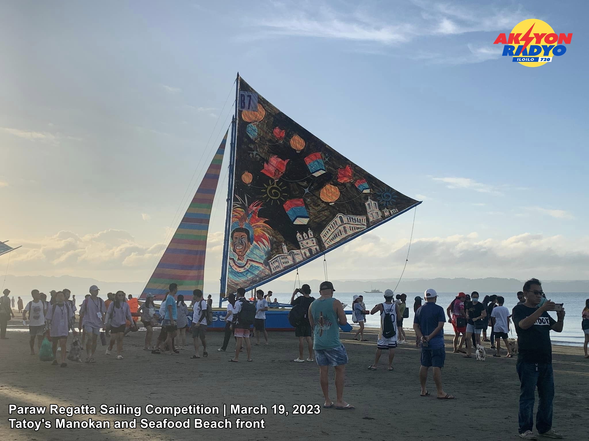 Arevalo police wala sang na-record nga insidente nga maangut sa Paraw Regatta Festival