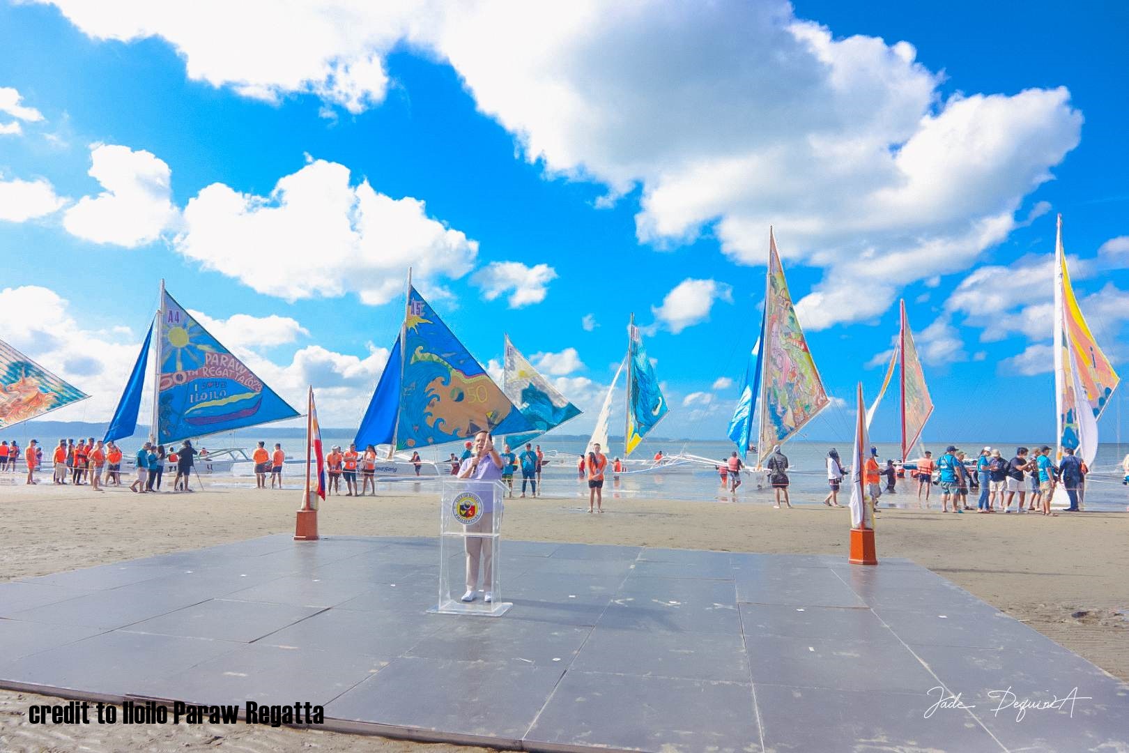 50th Iloilo-Guimaras Paraw Regatta Festival gindominar sang taga-Leganes