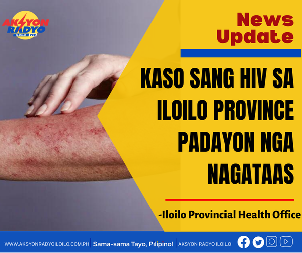 Kaso sang HIV sa Iloilo province may pagsaka
