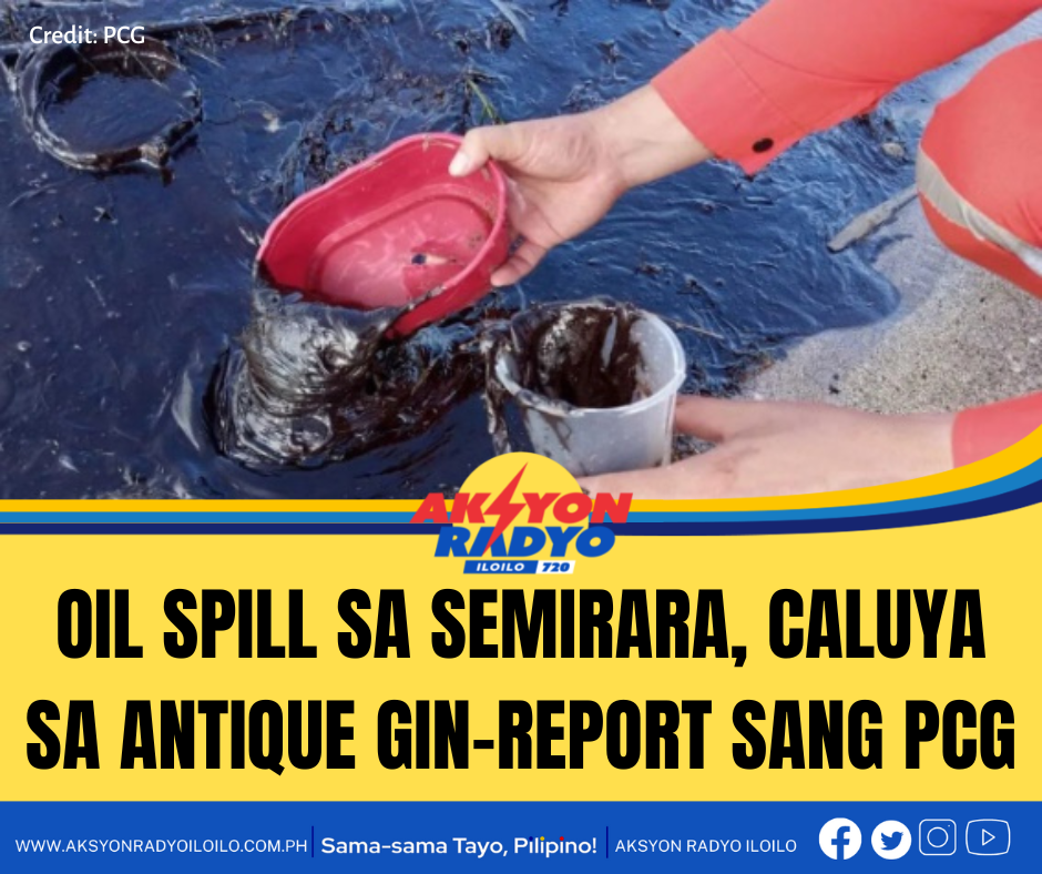 Oil Spill nasiplatan sa kadagatan sang Caluya, Antique