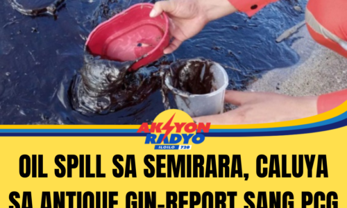 Oil Spill nasiplatan sa kadagatan sang Caluya, Antique