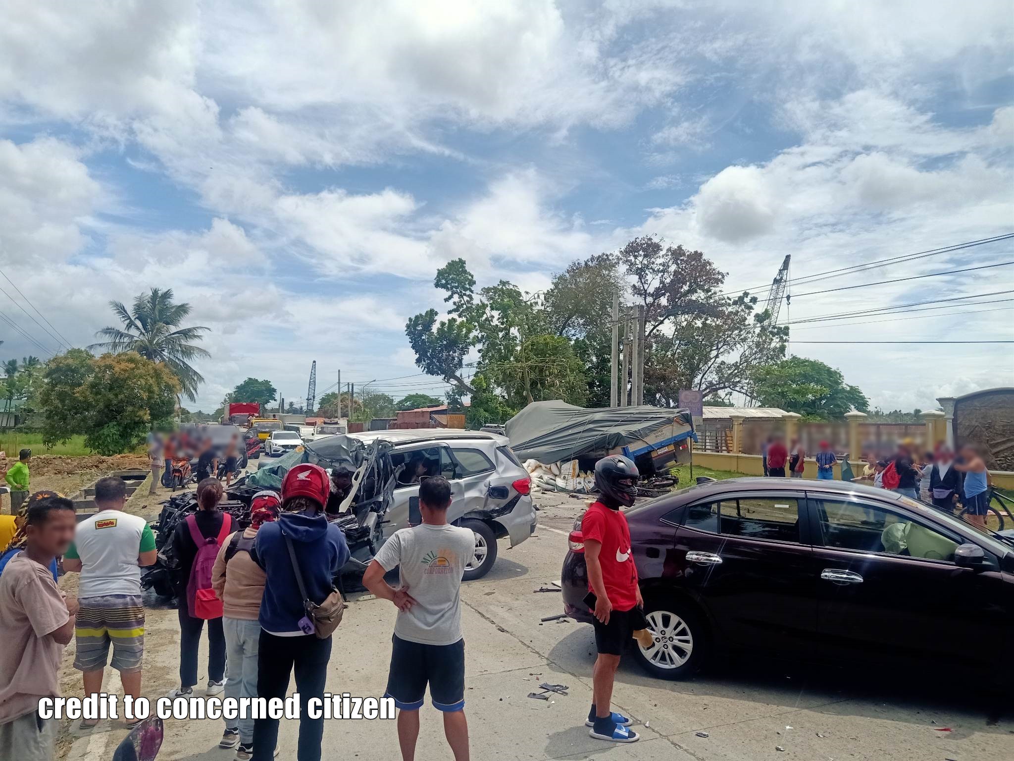 1 patay sang nagkarambola ang 4 ka salakyan sa Zarraga