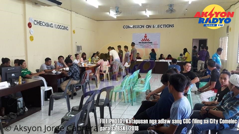 Filing sang Certificate of Candidacy para sa 2023 BSKE gin-isol sa August 28-Sept. 2