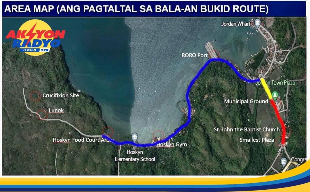 Jordan LGU may ipatuman nga road closure para sa ‘Pagtaltal sa Bala-an Bukid’