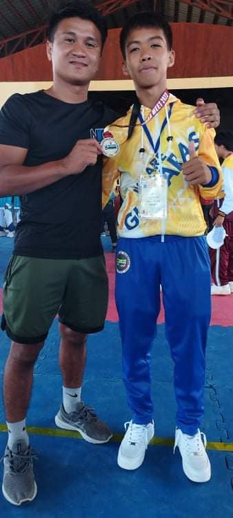 Working student athlete sang Guimaras gold medalist sa wushu sport event – secondary boys category