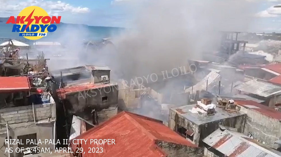 66 ka pamalay nasunog sa Rizal Pala-Pala II, City Proper