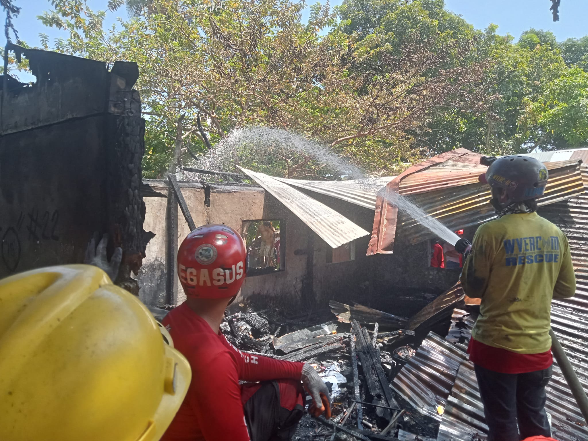 Boarding house nasunog sa Molo