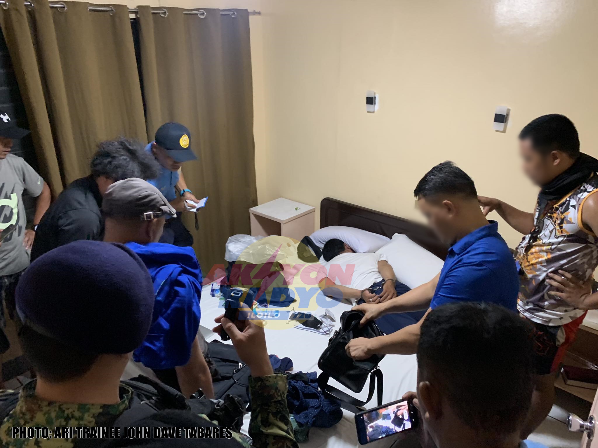 Lalaki nga ginreklamo nagkawat sang kagamitan sang Japanese national sa Aklan nadakpan sa hotel sa Iloilo City