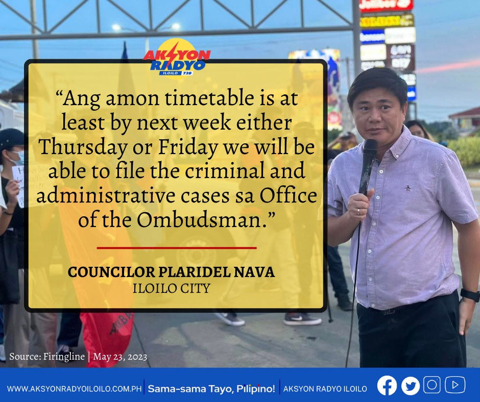 Kaso batok sa mga involved sa palpak nga Ungka flyover i-file sang grupo nanday Councilor Plaridel Nava sa masunod nga semana