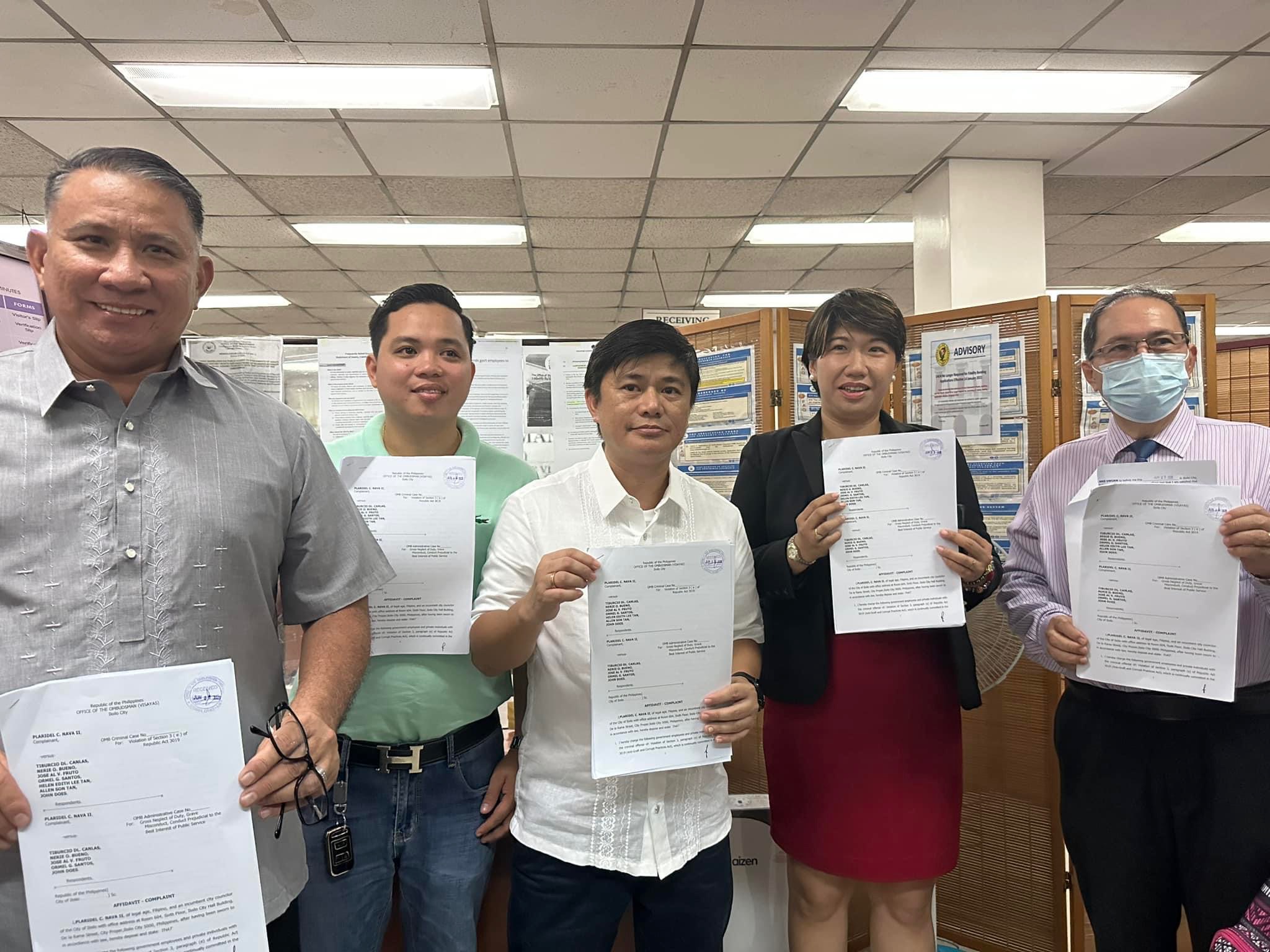 6 ka personalidad, John Does ginpasakaan sang kaso sang grupo ni Iloilo City Councilor Plaridel Nava parte sa nag-usmod nga Ungka Flyover