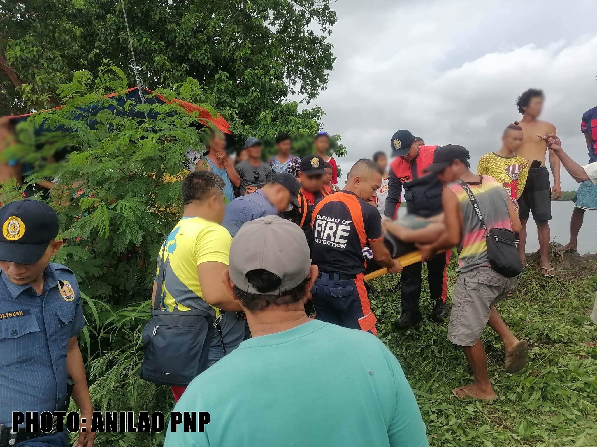 Lalaki patay sang nalumos sa Anilao