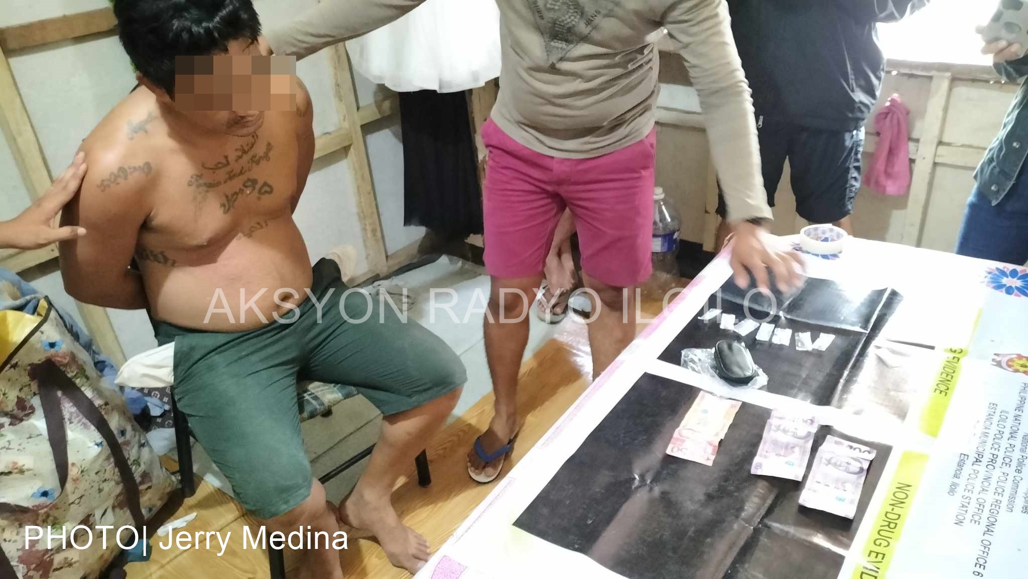 Pangayaw dakup sa drug buy bust operation sa Estancia