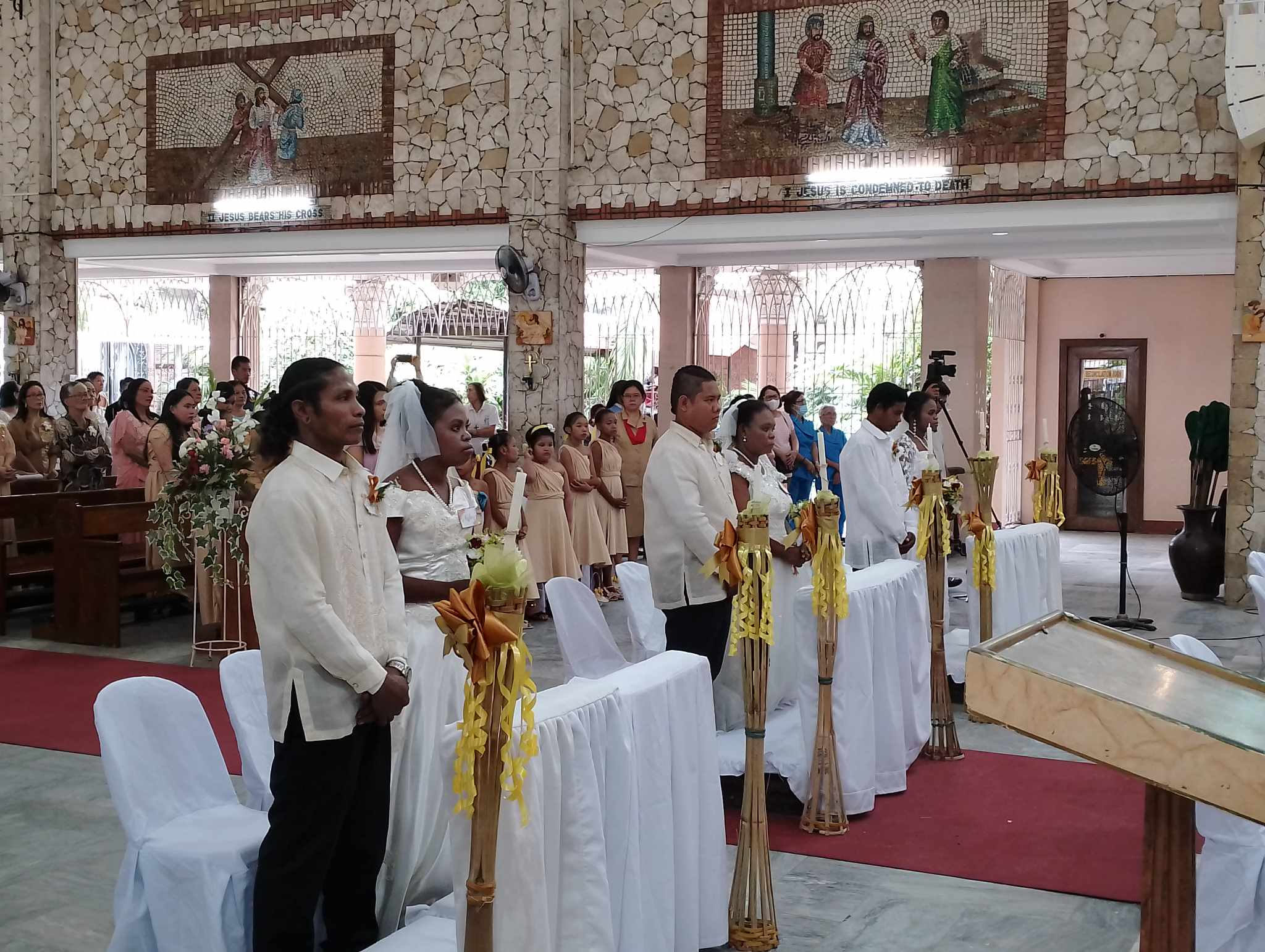 6 ka IP couples sa Tigbauan ginkasal