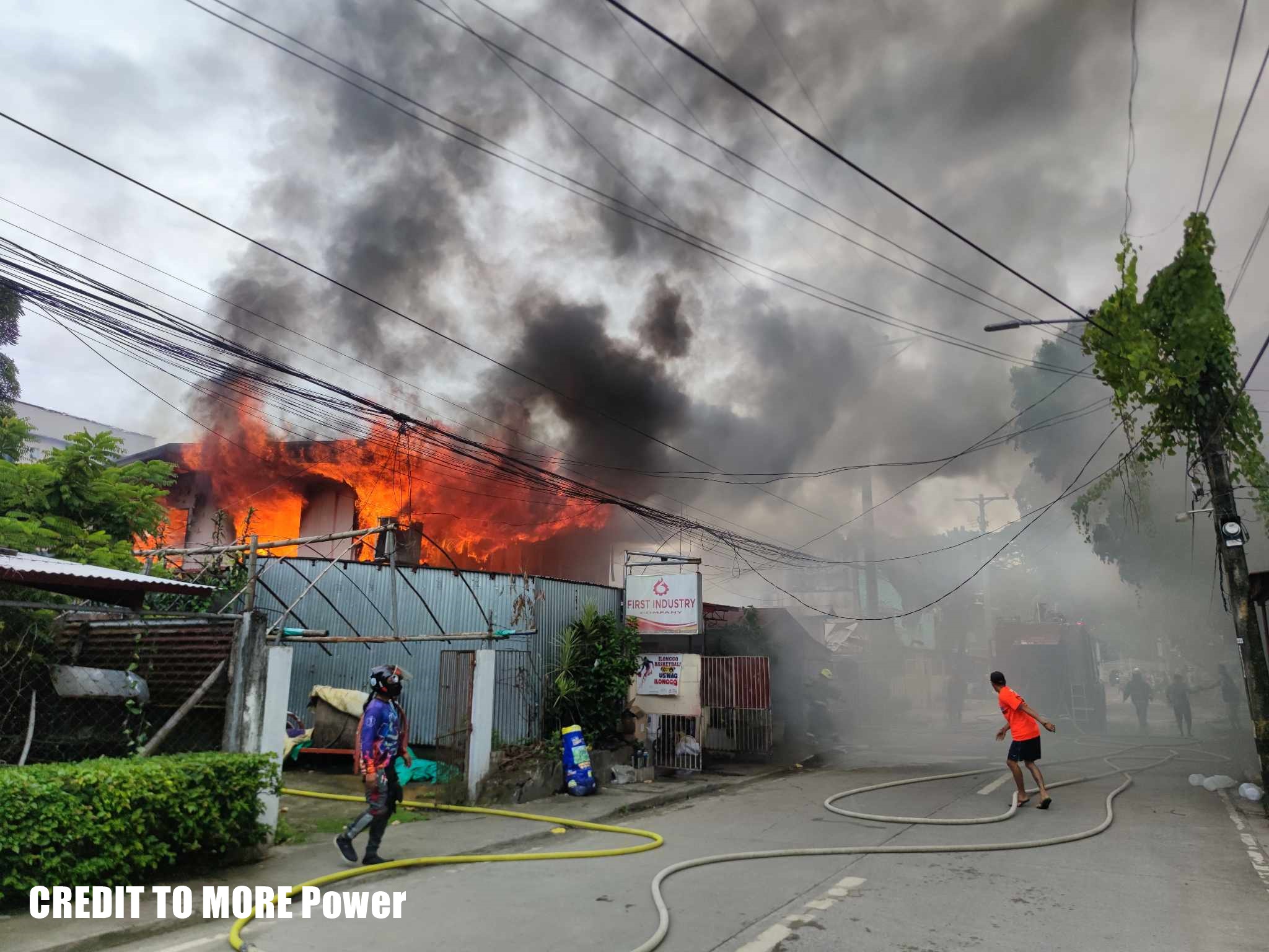 Sunog sa 2-storey structure sa Arguelles St., Jaro nagbilin sang P360K nga kahalitan