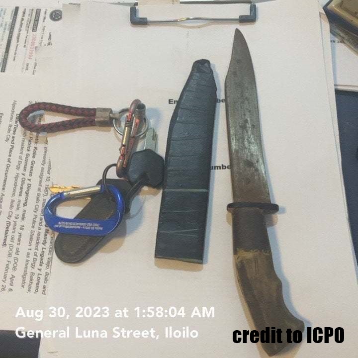 Pangayaw nga lalaki dakup sa Comelec checkpoint sa City Proper