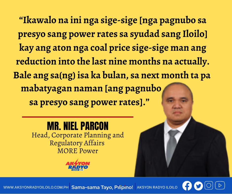 Residential rate sang MORE Power nagnubo