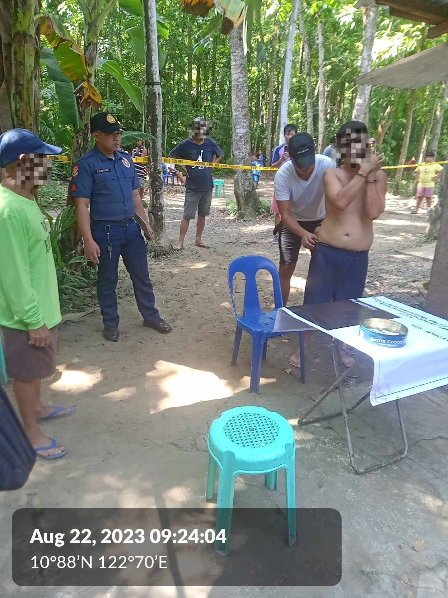 Amay ginpadakup ang iya bata nga nagagamit sang illegal drugs sa Barotac Nuevo