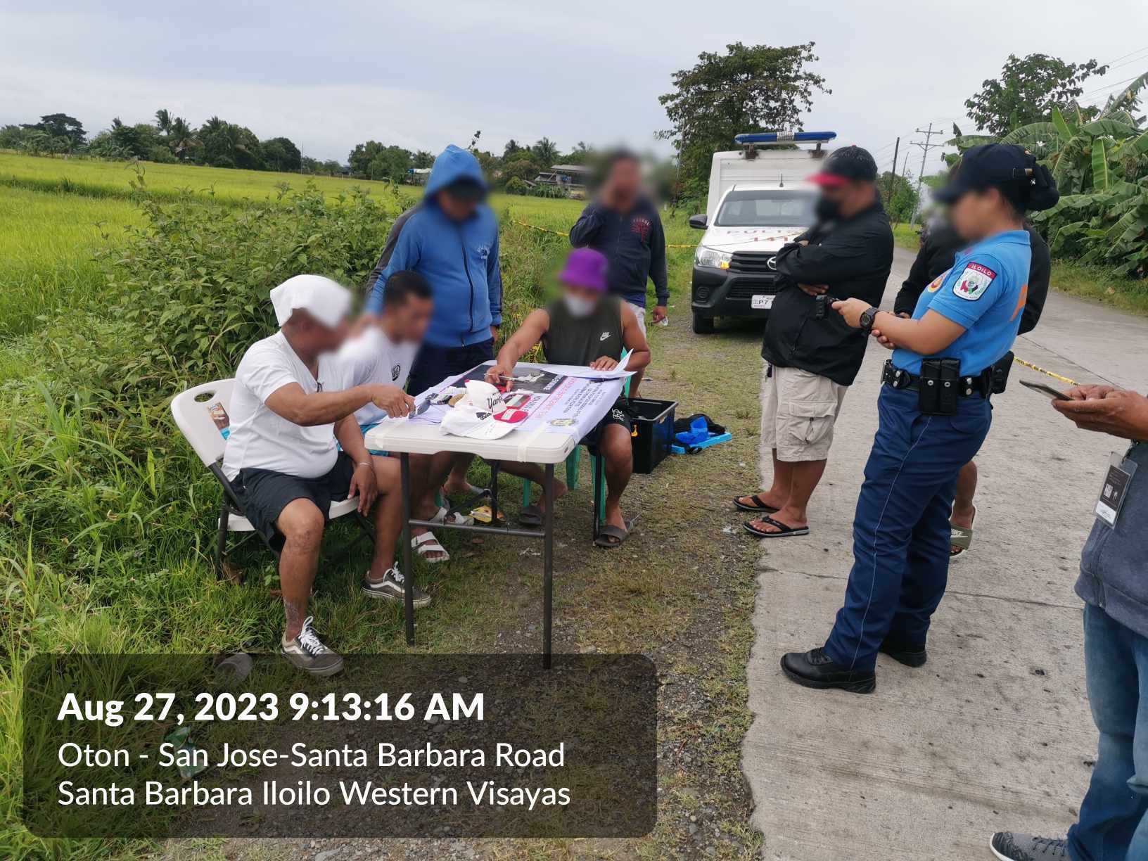 Mag-amay dakup sa drug buy bust operation sa Santa Barbara, Iloilo