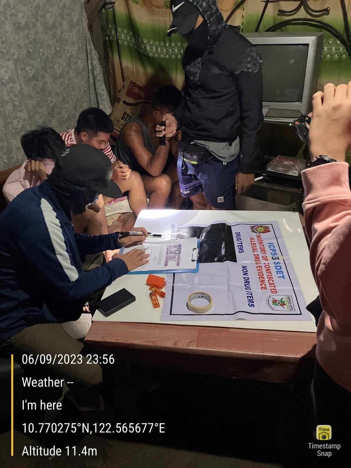 3 arestado lakip na ang mag-utod sa drug buy bust operation sa Jaro