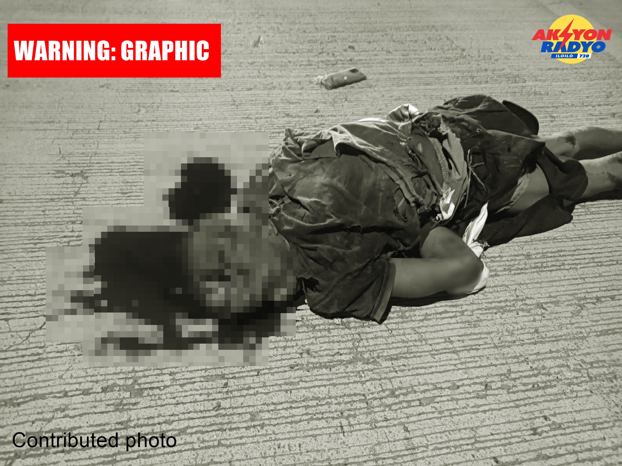 Lalaki patay sang nabungguan sang truck van sa taytay sa Guimbal