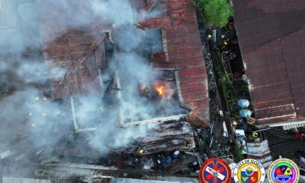 7 ka balay, 1 ka establisemento nasunog sa Sambag, Jaro