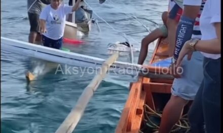 4 ka sakay sang motorbanca nga nagkapan sa Concepcion, Iloilo na-rescue