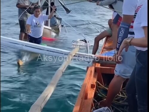 4 ka sakay sang motorbanca nga nagkapan sa Concepcion, Iloilo na-rescue