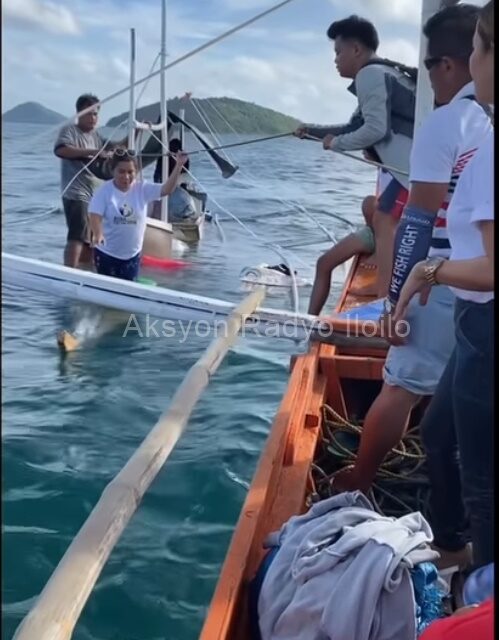 4 ka sakay sang motorbanca nga nagkapan sa Concepcion, Iloilo na-rescue