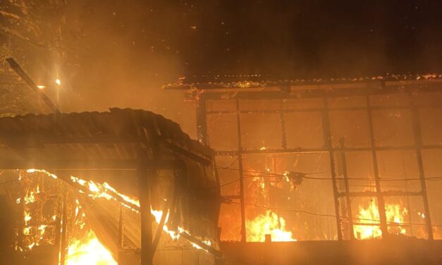 Balay sa Tigbauan nasunog tungod sa gin-charge nga battery sang e-bike