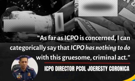 ICPO wala sang kahilabtanan sa natabo kay Kristopher Cabalquinto, ang bangkay nga wala sang ulo kag magtimbang nga butkon