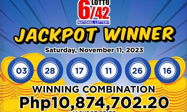 Masobra P10.8 million nadag-an sang lone bettor nga nagbakal sang ticket sa Santa Barbara, Iloilo