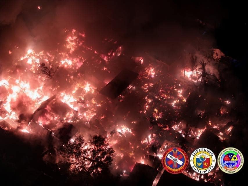 70 ka balay, 84 ka pamilya ang nahalitan sa sunog sa Salvacion Habog-Habog, Molo –Molo CSWDO