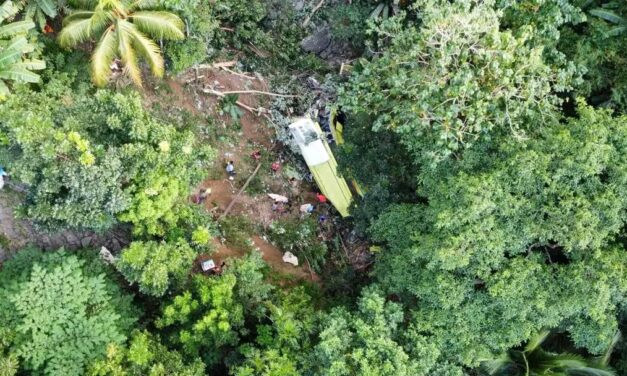 16 patay sang nahulog sa pil-as ang Ceres bus sa Hamtic, Antique