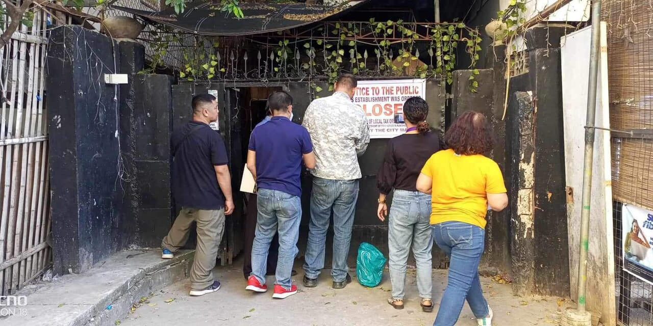 Business establishment sa City Proper ginserbihan sang closure order tungod sa pagbaligya sang makahulubog nga ilimnon sa 3 ka minors