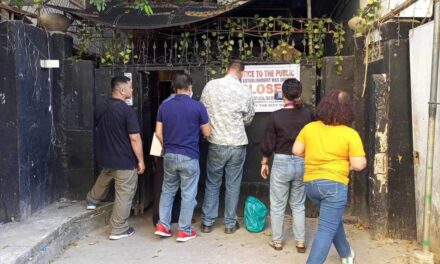 Business establishment sa City Proper ginserbihan sang closure order tungod sa pagbaligya sang makahulubog nga ilimnon sa 3 ka minors