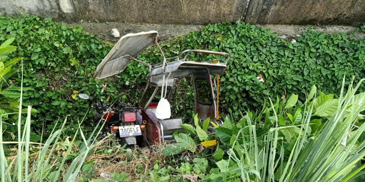 Duha ka menor-de-edad pilason sang nahulog sa kanal ang tricycle sa Pavia