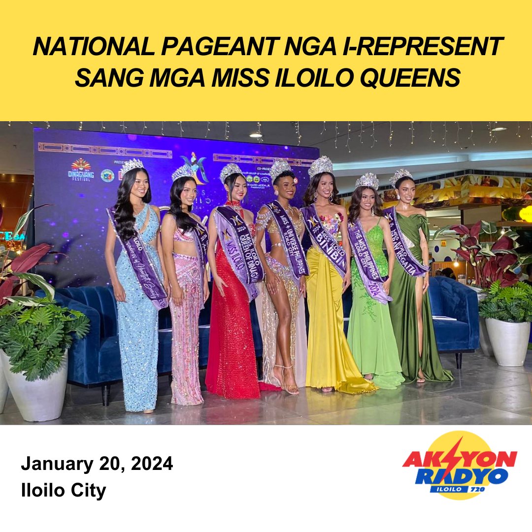 Miss Iloilo 2024 Alexie Mae Caimoso Brooks mangin representante sang Iloilo City sa Miss Universe Philippines