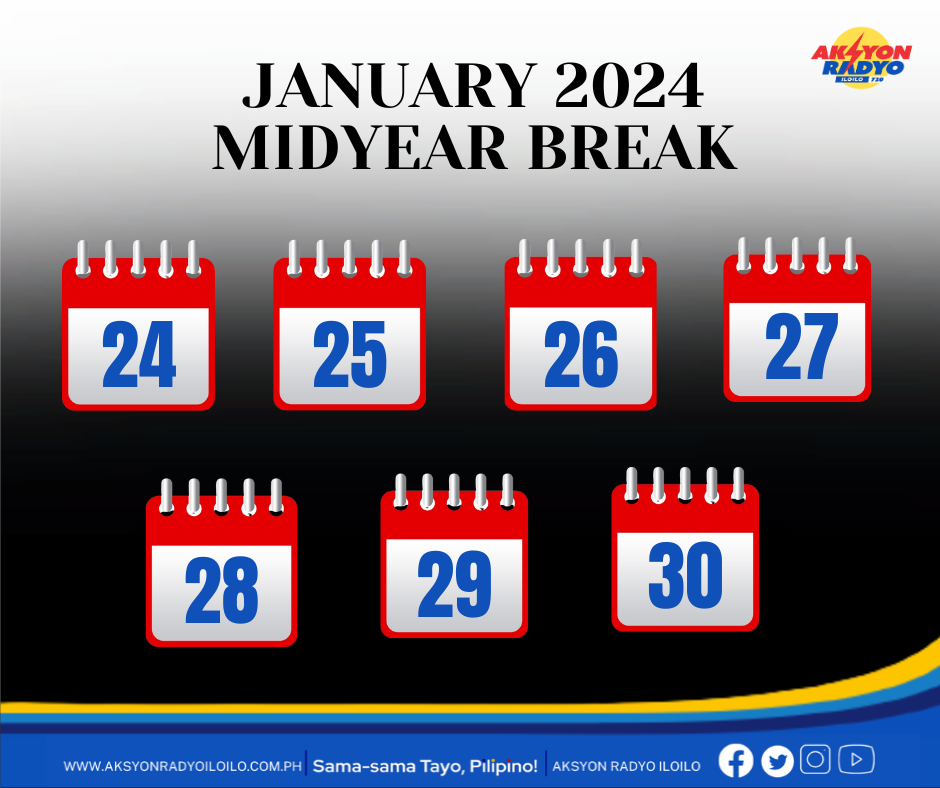 One-week midyear break ipatuman sang DepEd  subong nga Enero