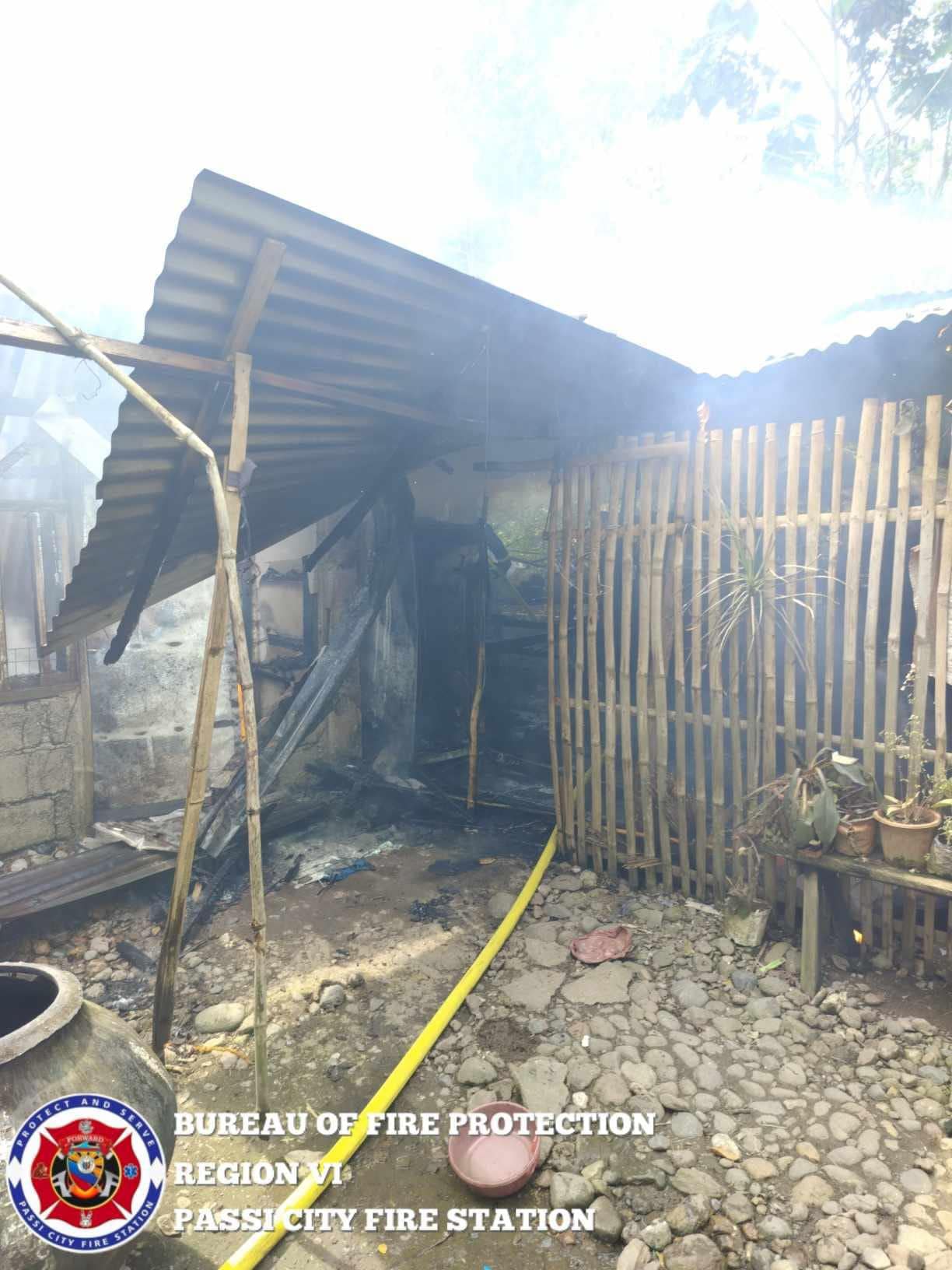 Balay nasunog sa Passi City
