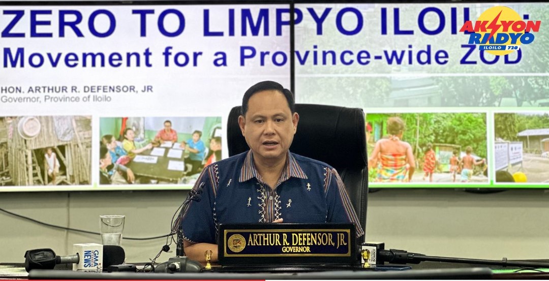 Iloilo Gov. Arthur Defensor, Jr. liwat nga magapapili sa pagka-gobernador sa 2025 Midterm elections