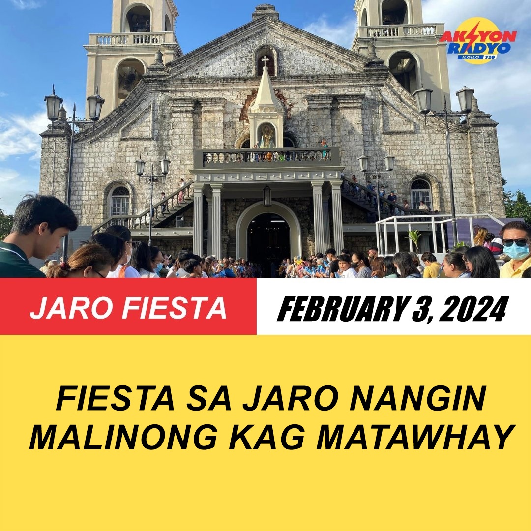 Jaro Fiesta malinong kag matawhay —police