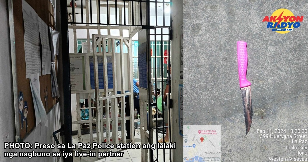 Babaye pilason sang ginbuno sang iya live-in partner sa lodging house sa La Paz