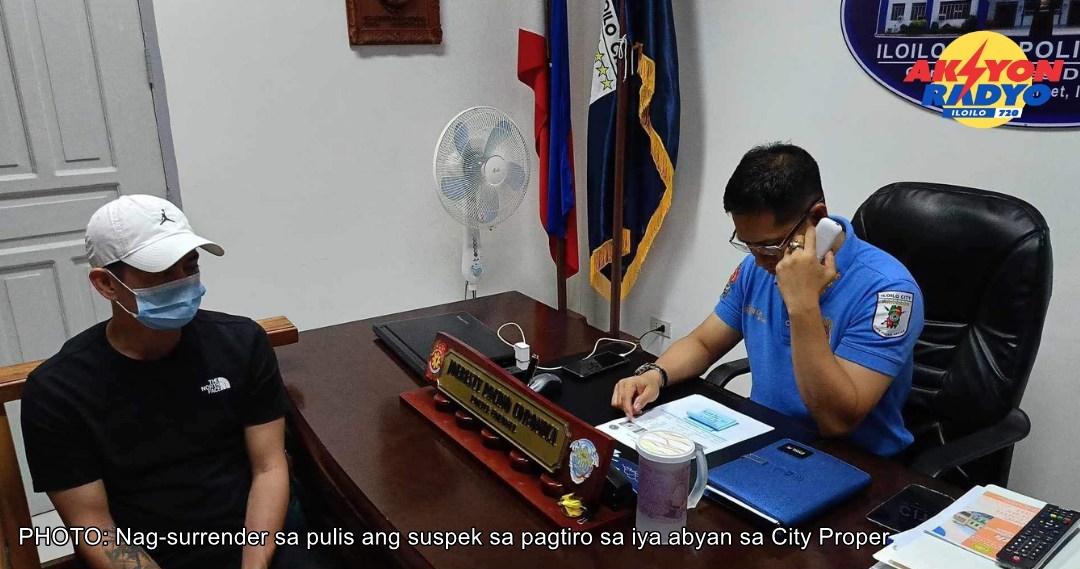 Suspek sa pagtiro sa iya suod nga abyan sa City Proper nag-surrender