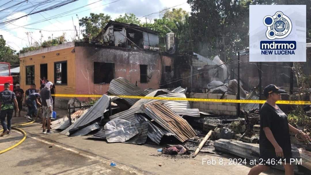 6 ka balay sa New Lucena, Iloilo nasunog
