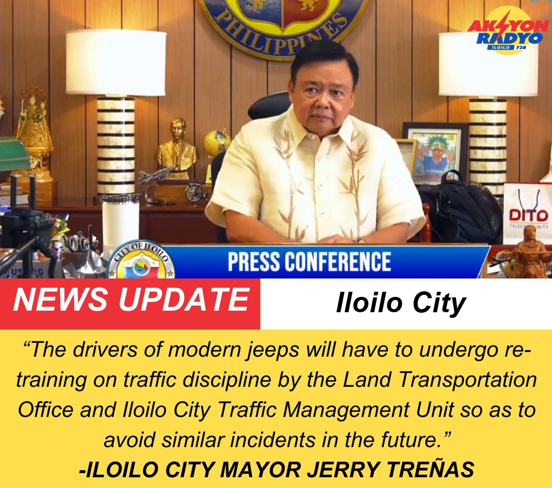 Mga drivers sang modernized jeep dapat magpaidalum sa retraining sa traffic discipline agud malikawan ang aksidente sa dalan