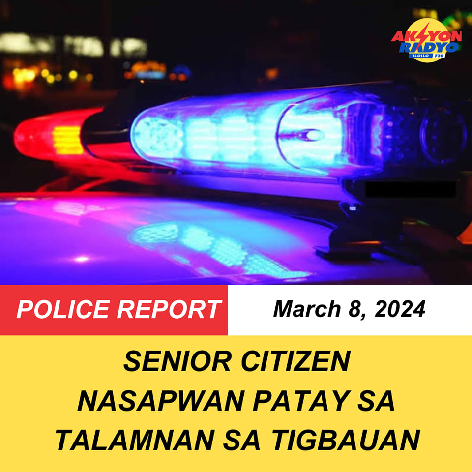 Senior citizen nasapwan patay sa talamnan sa Tigbauan